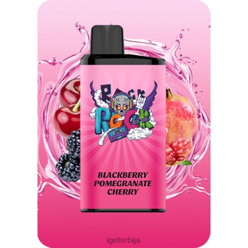 IGET Bar про бобица нар трешња VZ28612 - Iget Vape Flavours