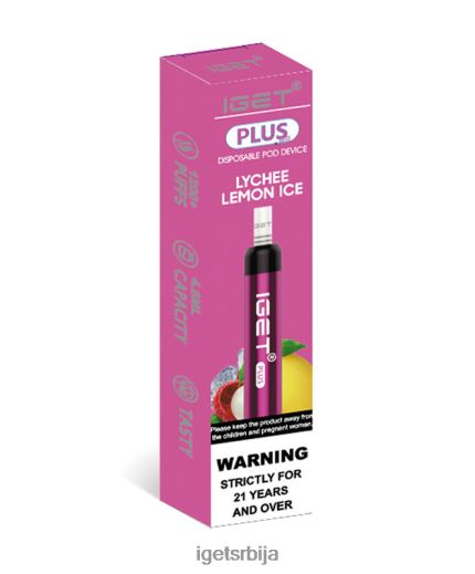 IGET puff-продавница плус LVJ84B34 IGET личи лимун лед