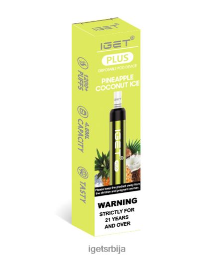 IGET bar sale-продаја плус LVJ84B38 IGET ананас кокосов лед