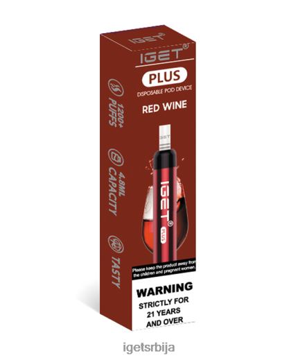 IGET store-велепродаја плус LVJ84B40 IGET црно вино