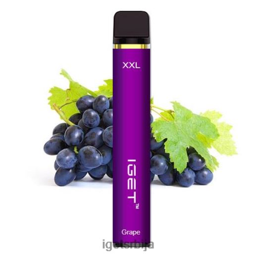 discount IGET vapes-вапе флаворс ккл - 1800 пуффс LVJ84B432 IGET грожђа