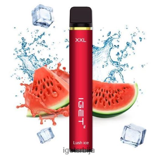 IGET vape flavours-вапе сале ккл - 1800 пуффс LVJ84B441 IGET бујни лед