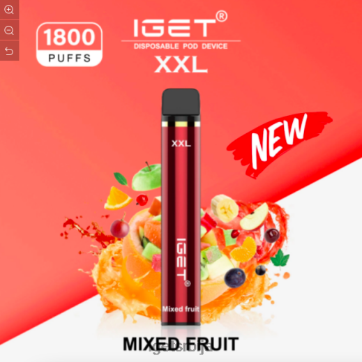 IGET wholesale-распродаја ккл - 1800 пуффс LVJ84B489 IGET мешано воће