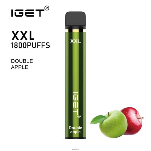 IGET puff-велепродаја ккл LVJ84B54 IGET дупла јабука
