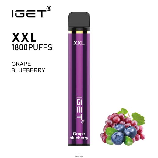 IGET vape sale-пуфф ккл LVJ84B57 IGET боровница грожђа