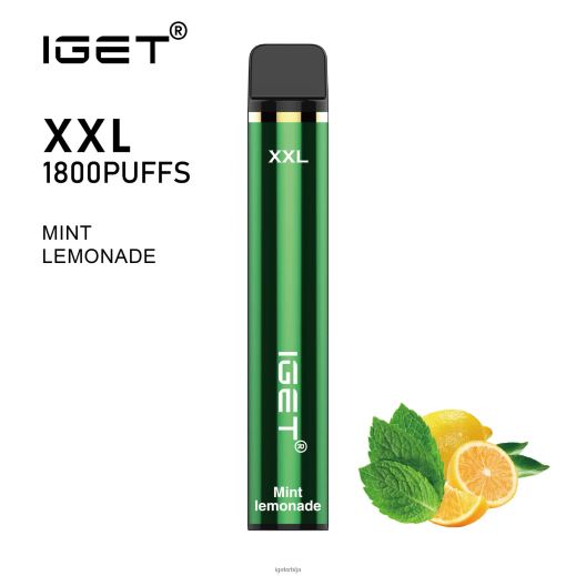 IGET puff-пуфф ккл LVJ84B64 IGET лимунада од нане
