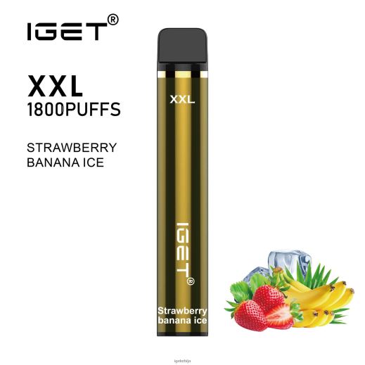 IGET puff-вапе продаја ккл LVJ84B74 IGET јагода банана лед