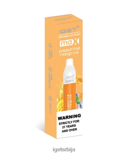 discount IGET vapes-продаја мак LVJ84B87 IGET маракује манго лед
