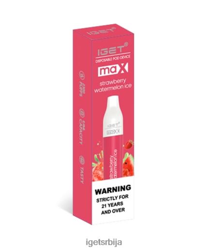 IGET vape sale-пуфф мак LVJ84B92 IGET лед од јагоде лубенице