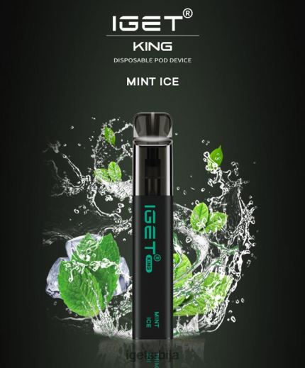 IGET wholesale-велепродаја краљ - 2600 пуффс LVJ84B449 IGET лед од нане