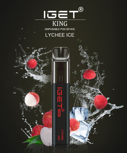 IGET bar discount-вапе сале кинг - 2600 пуффс LVJ84B490 IGET личи лед