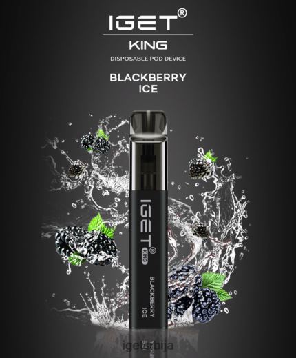 IGET vape flavours-велепродаја краљ - 2600 пуффс LVJ84B554 IGET купинов лед