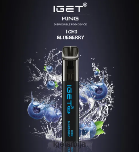 IGET sale-цар сторе - 2600 пуффс LVJ84B555 IGET ледена боровница