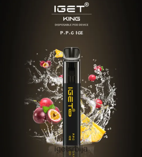 discount IGET vapes-вапе сале кинг п.п.ц. - 2600 удисаја LVJ84B665 IGET маракуја ананас брусница лед