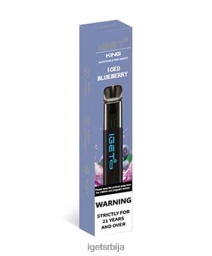 IGET vape sale-вапе сале кинг LVJ84B102 IGET ледена боровница