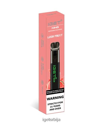 IGET store-попуст краљ LVJ84B105 IGET бујно воће