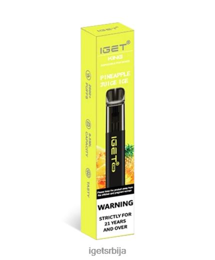 IGET vape sale-попуст краљ LVJ84B112 IGET сок од ананаса лед