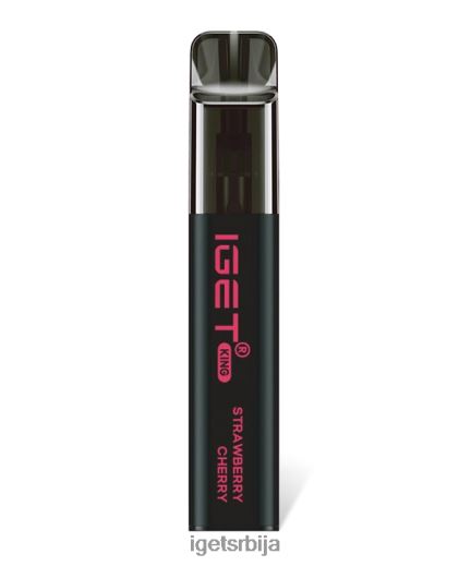 discount IGET vapes-велепродајни краљ LVJ84B117 IGET јагода трешња