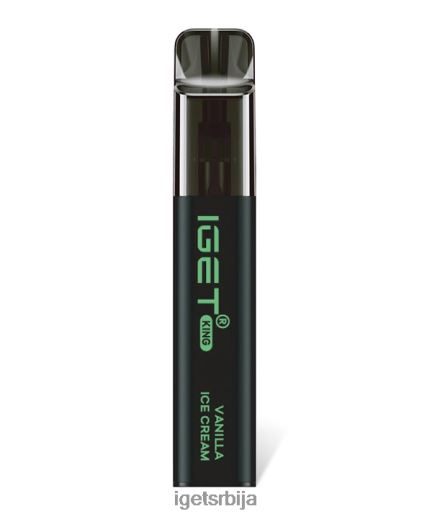 IGET sale-вапе укуси краљ LVJ84B121 IGET ванила сладолед