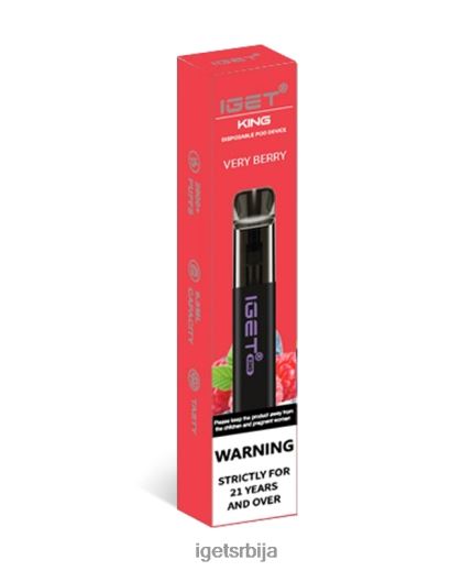 IGET vape sale-краљ продаје LVJ84B122 IGET врло бобичасто
