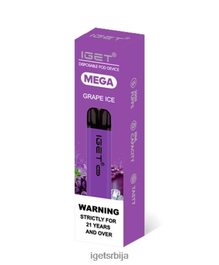 IGET store-вапе продаја мега LVJ84B130 IGET грожђани лед