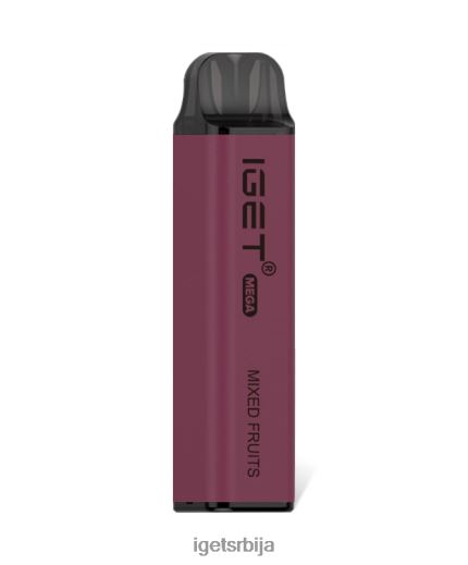 IGET vape flavours-вапе укуси мега LVJ84B135 IGET мешано воће