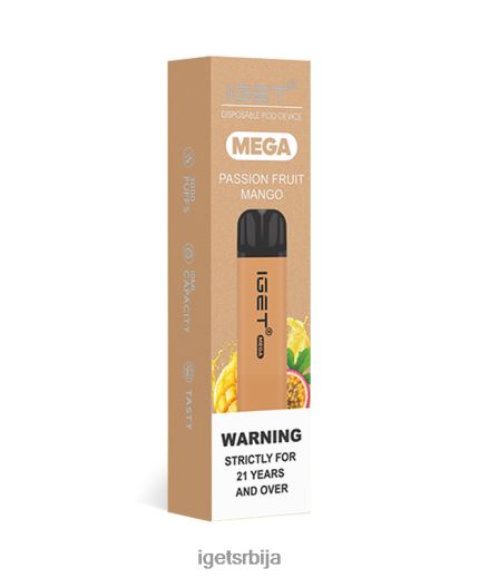 IGET vape sale-вапе продаја мега LVJ84B137 IGET маракуја манго