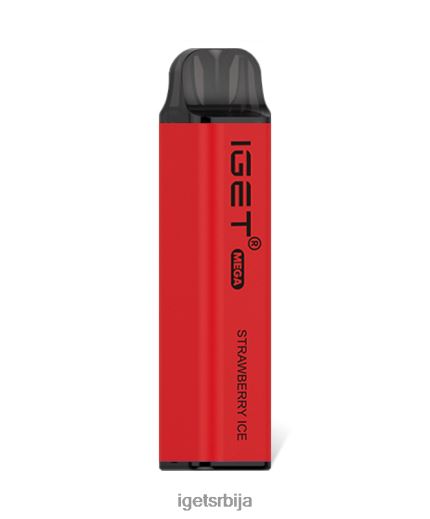discount IGET vapes-вапе укуси мега LVJ84B142 IGET лед од јагоде
