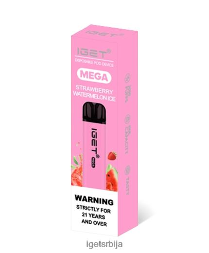 IGET vape flavours-велепродаја мега LVJ84B145 IGET јагода лубеница