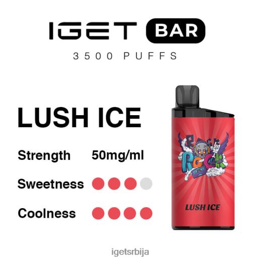 discount IGET vapes-вапе сале бар 3500 пуффс LVJ84B277 IGET бујни лед