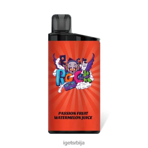 IGET puff-вапе флаворс бар 3500 пуффс LVJ84B289 IGET маракуја сок од лубенице