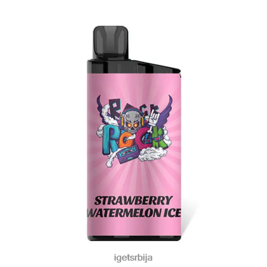 IGET vape sale-пуфф бар 3500 пуффс LVJ84B302 IGET лед од јагоде лубенице