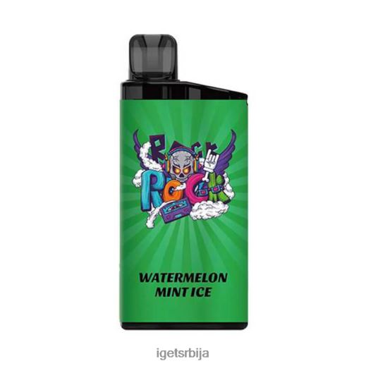IGET wholesale-распродаја бар 3500 пуффс LVJ84B304 IGET лубеница лед од нане