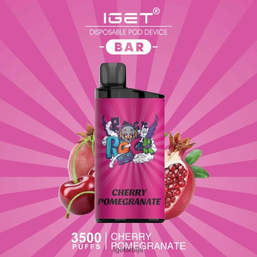 IGET sale-пуфф бар - 3500 пуффс LVJ84B578 IGET трешња нар