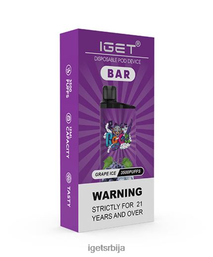 IGET wholesale-велепродајни бар LVJ84B159 IGET грожђани лед