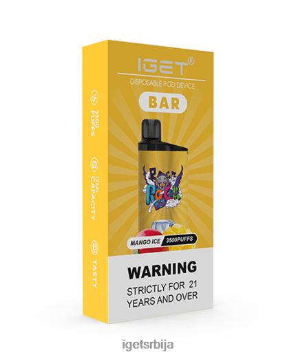 IGET bar discount-вапе флаворс бар LVJ84B163 IGET лед од манга