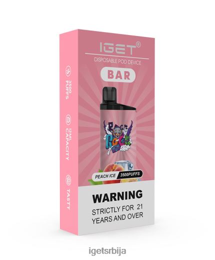 IGET store-вапе флаворс бар LVJ84B170 IGET лед брескве