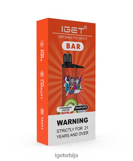 IGET bar discount-велепродајни бар LVJ84B173 IGET лед од кивија од јагоде