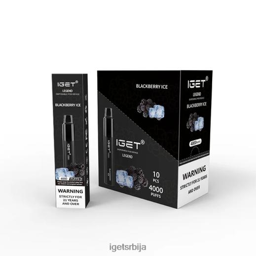 IGET puff-Вапе укуси легенда 4000 пуффс LVJ84B324 IGET купинов лед