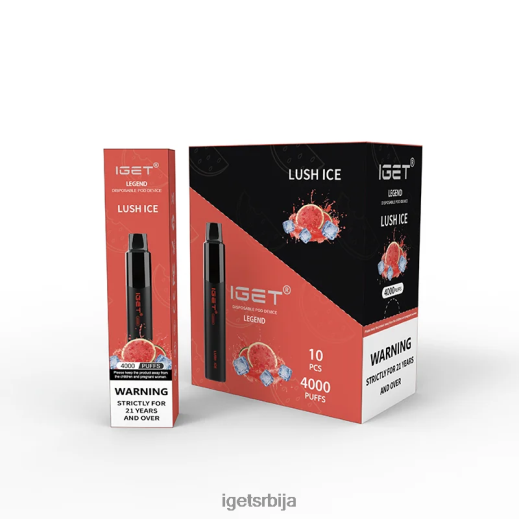 IGET vape sale-велепродаја легенда 4000 пуффс LVJ84B327 IGET бујни лед