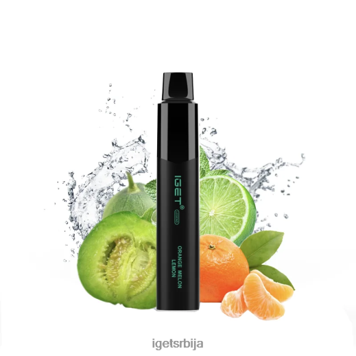 IGET vape flavours-продавница легенда 4000 пуффс LVJ84B335 IGET наранџа диња лимун