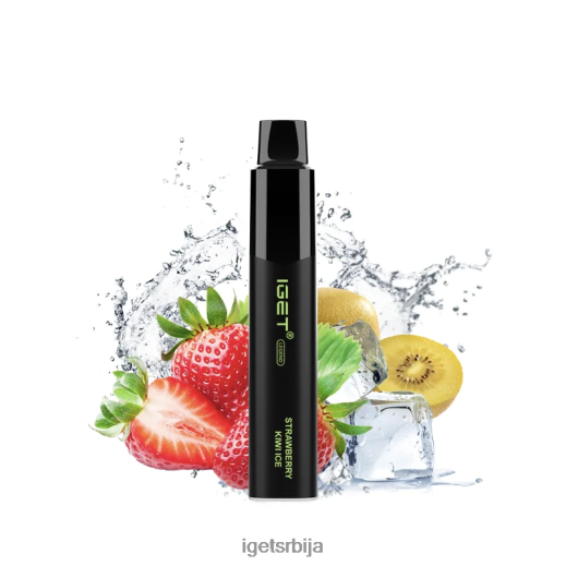 IGET vape sale-пуфф легенда 4000 пуффс LVJ84B337 IGET лед од кивија од јагоде