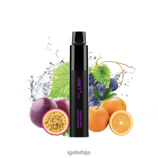 IGET wholesale-распродаја легенда 4000 пуффс LVJ84B339 IGET маракуја грожђе наранџа