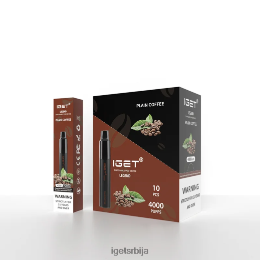 IGET store-Вапе продаја легенда 4000 пуффс LVJ84B340 IGET обична кафа