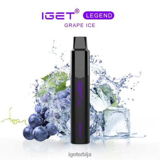 IGET bar discount-Легенда о продаји вапе - 4000 пуффс LVJ84B511 IGET грожђани лед