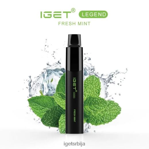 IGET store-Легенда о укусима вапе - 4000 пуффс LVJ84B565 IGET свеж лед од нане
