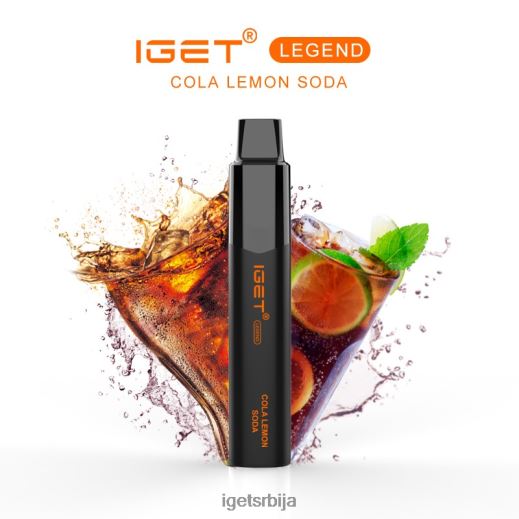 discount IGET vapes-легенда продавнице - 4000 пуффс LVJ84B576 IGET кола лимун сода