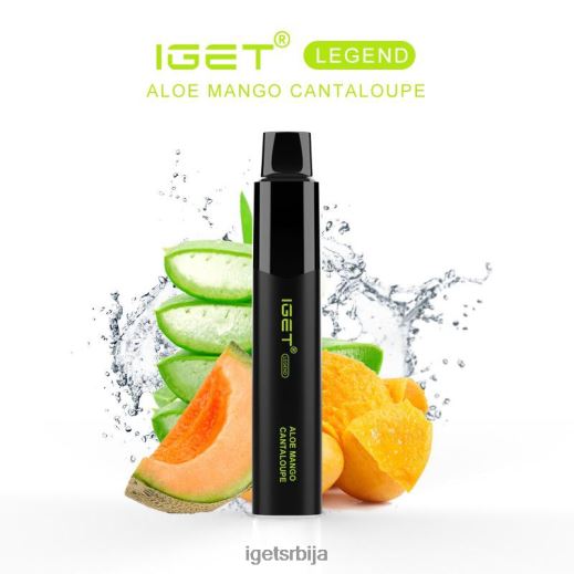 IGET wholesale-пуфф легенда - 4000 пуффс LVJ84B627 IGET алое манго диња