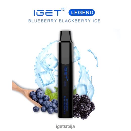 IGET puff-Легенда о продаји вапе - 4000 пуффс LVJ84B644 IGET боровница купина лед