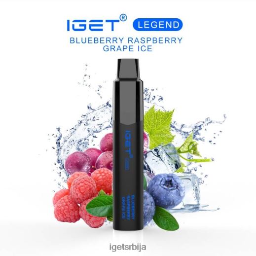 IGET store-велепродаја легенда - 4000 пуфова LVJ84B659 IGET боровница малина грожђе лед